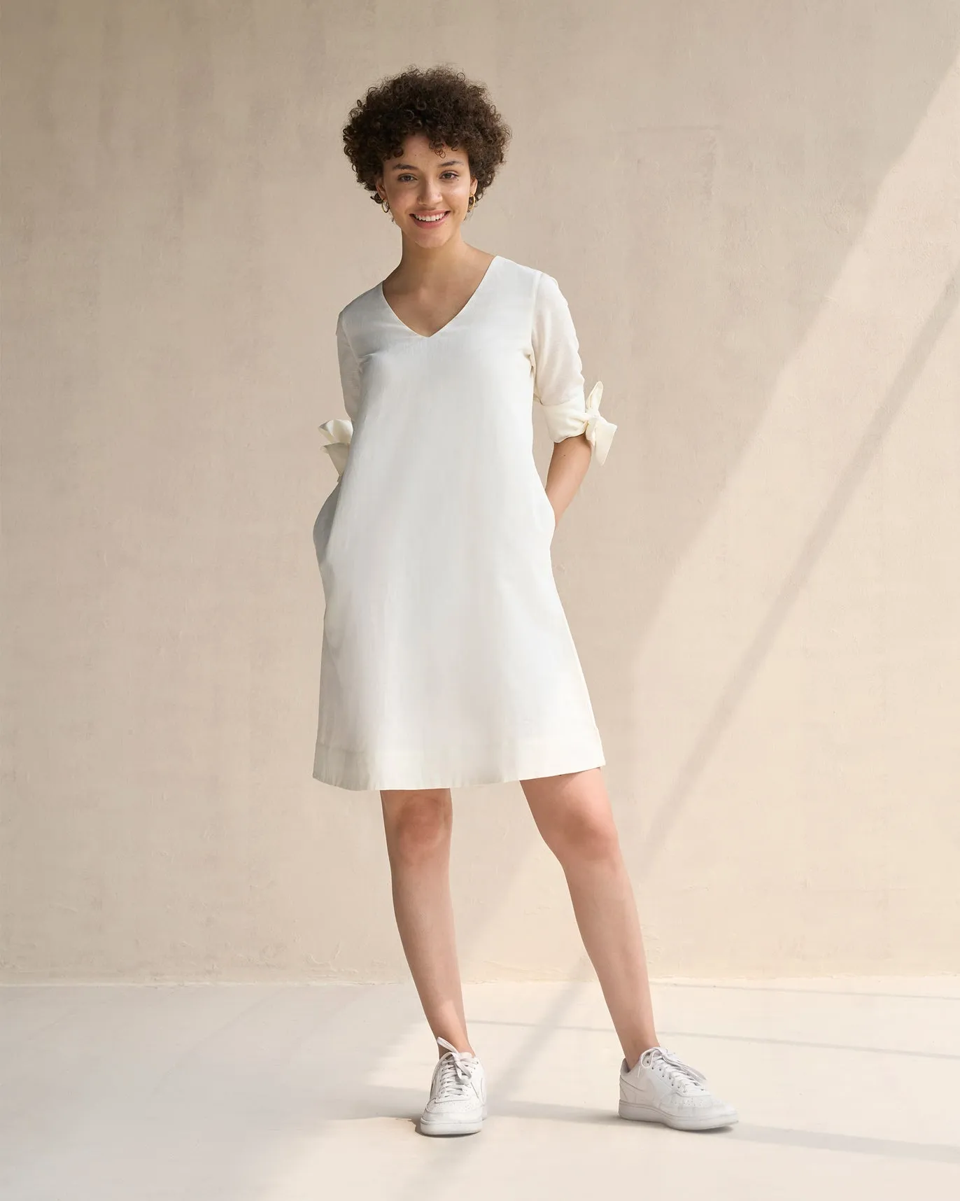 A-line Dress - Ivory