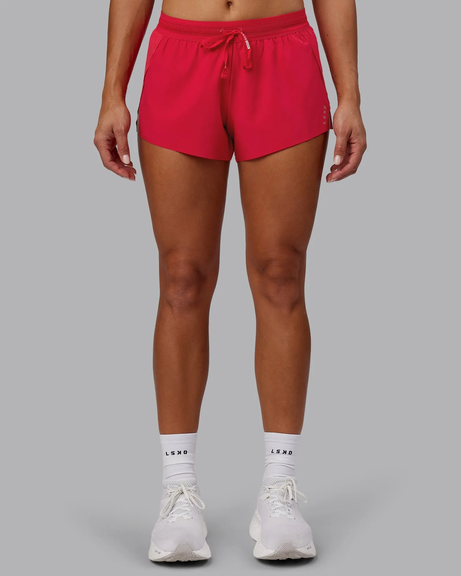 Accelerate Run Shorts - Scarlet