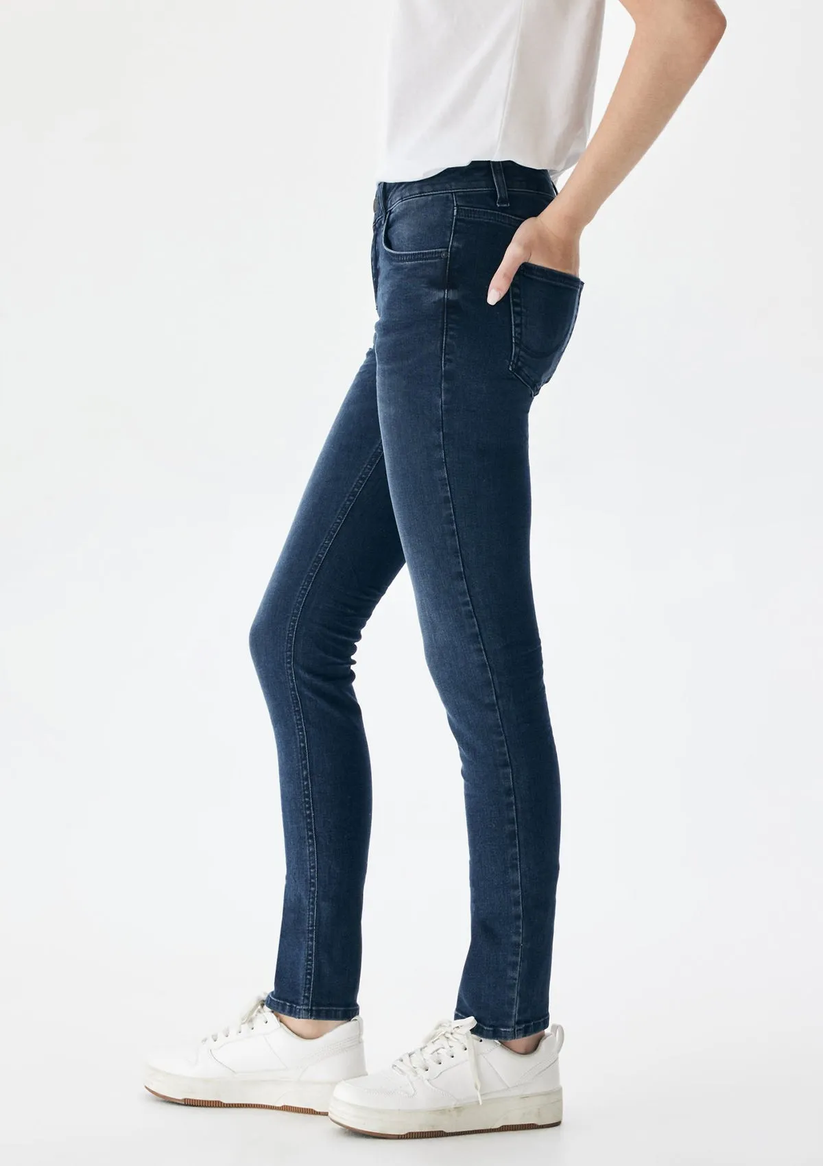 Aspen Y Solane X Mid Rise Slim Straight