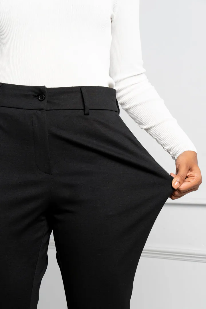 Bangalore Black Power-Stretch Pants - Women