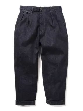 Beams Plus 2 Pleats Denim - INDIGO