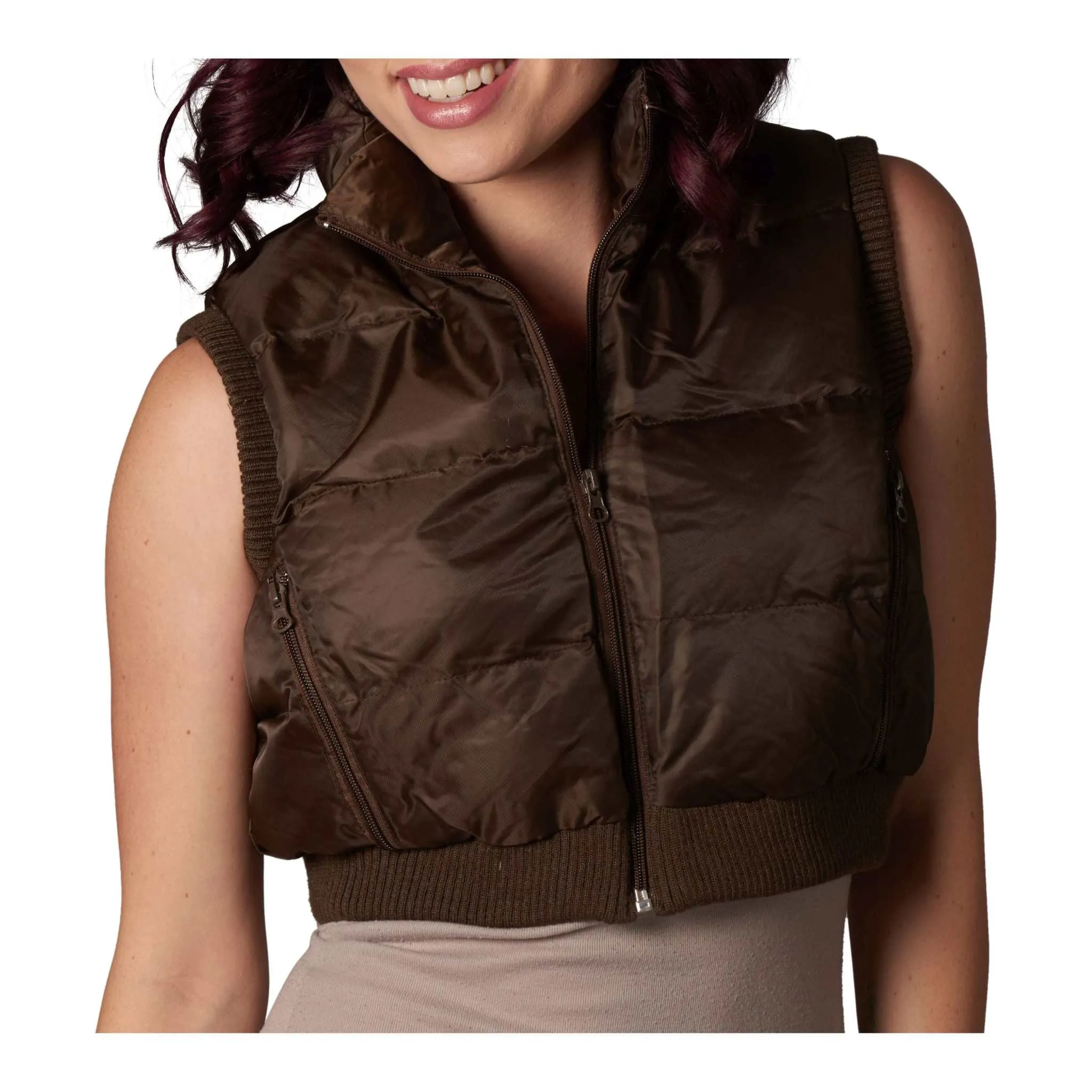 Big Apple - Women's Puffer Vest on Sale