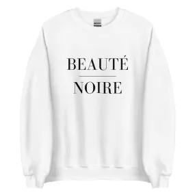 Black Beauty Sweatshirt- White