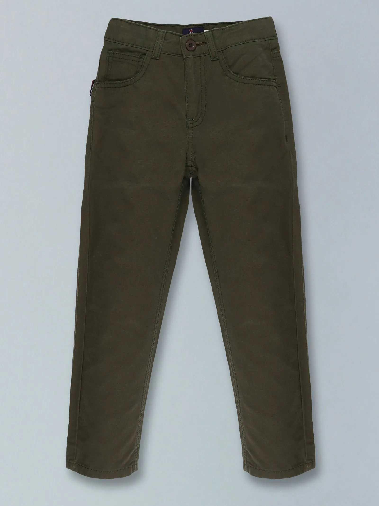 Boys Basic 5 Pkt Casual Pant