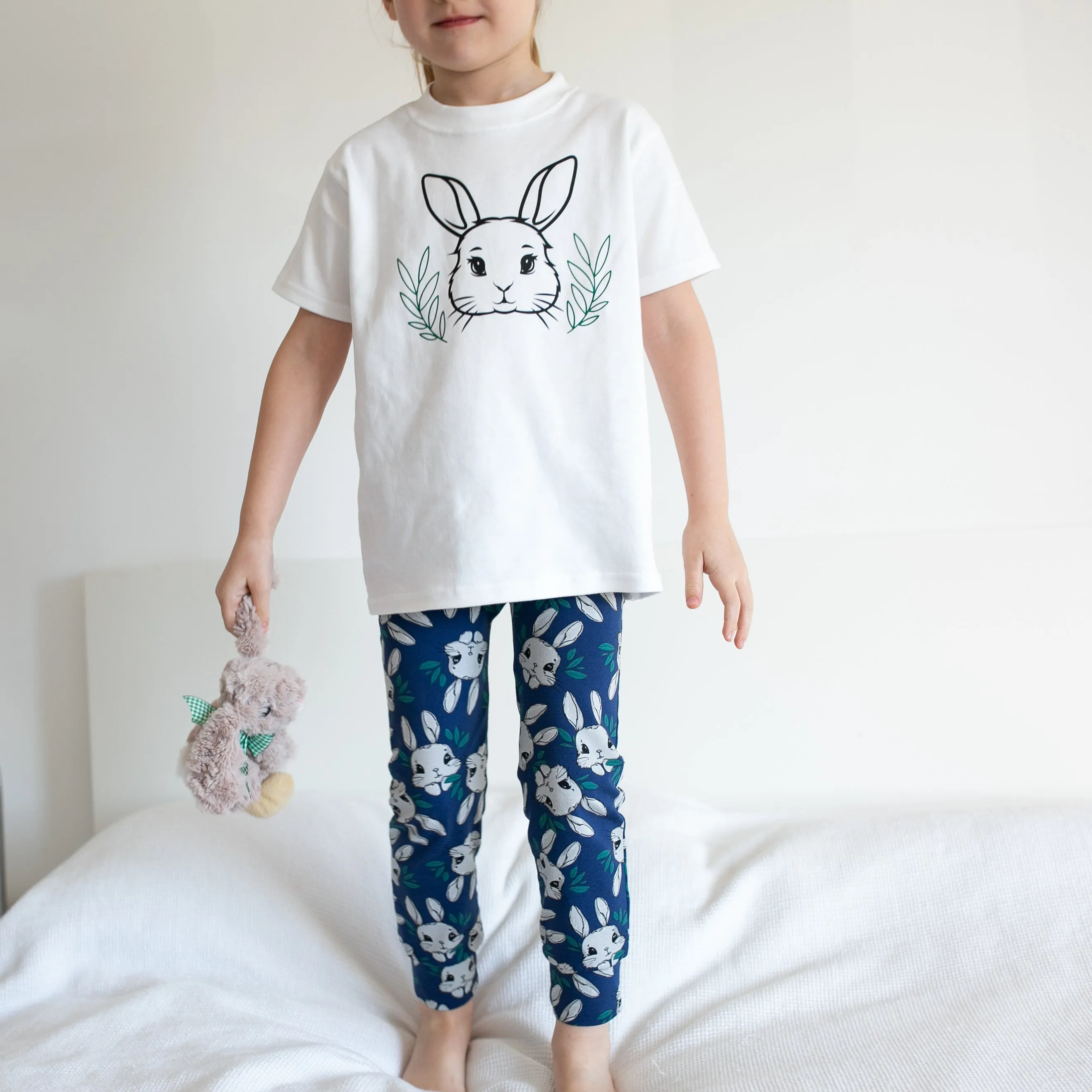 Bunny print T shirt