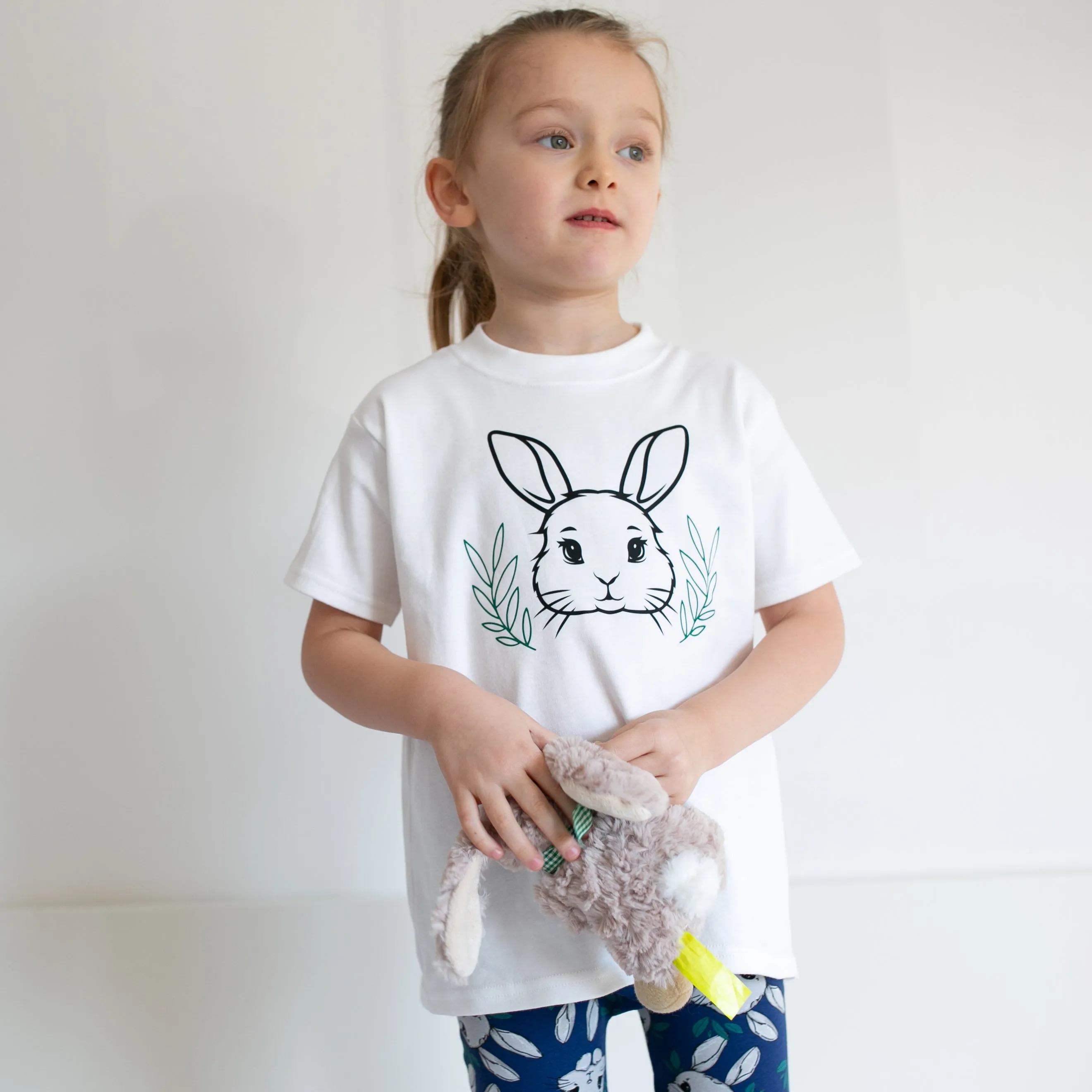 Bunny print T shirt