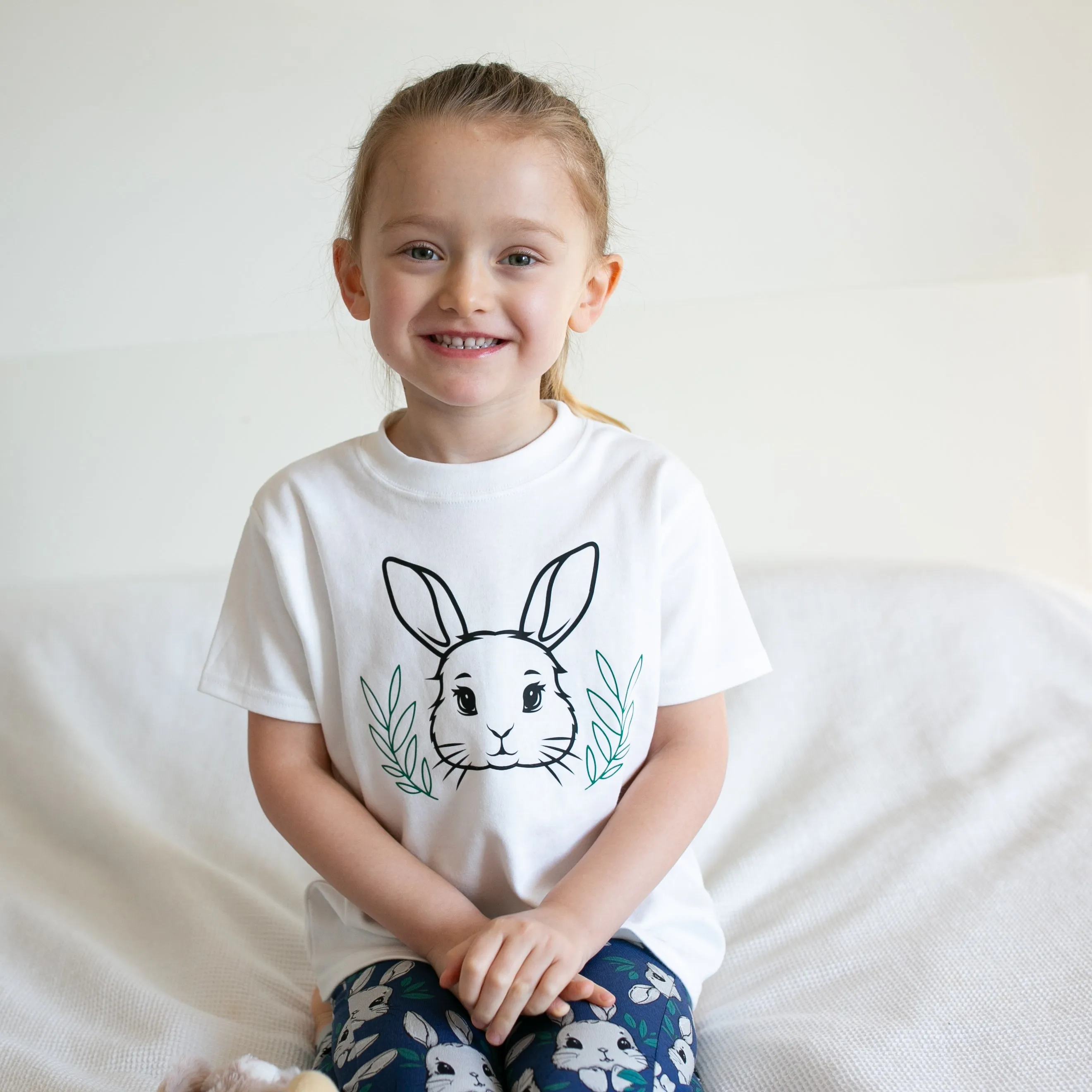 Bunny print T shirt