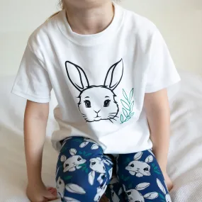 Bunny print T shirt