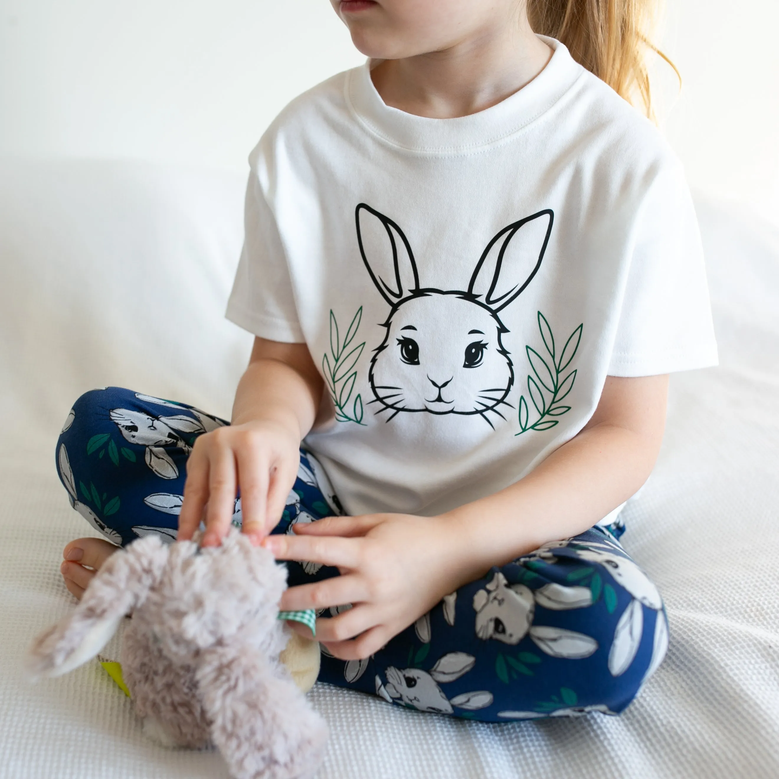 Bunny print T shirt