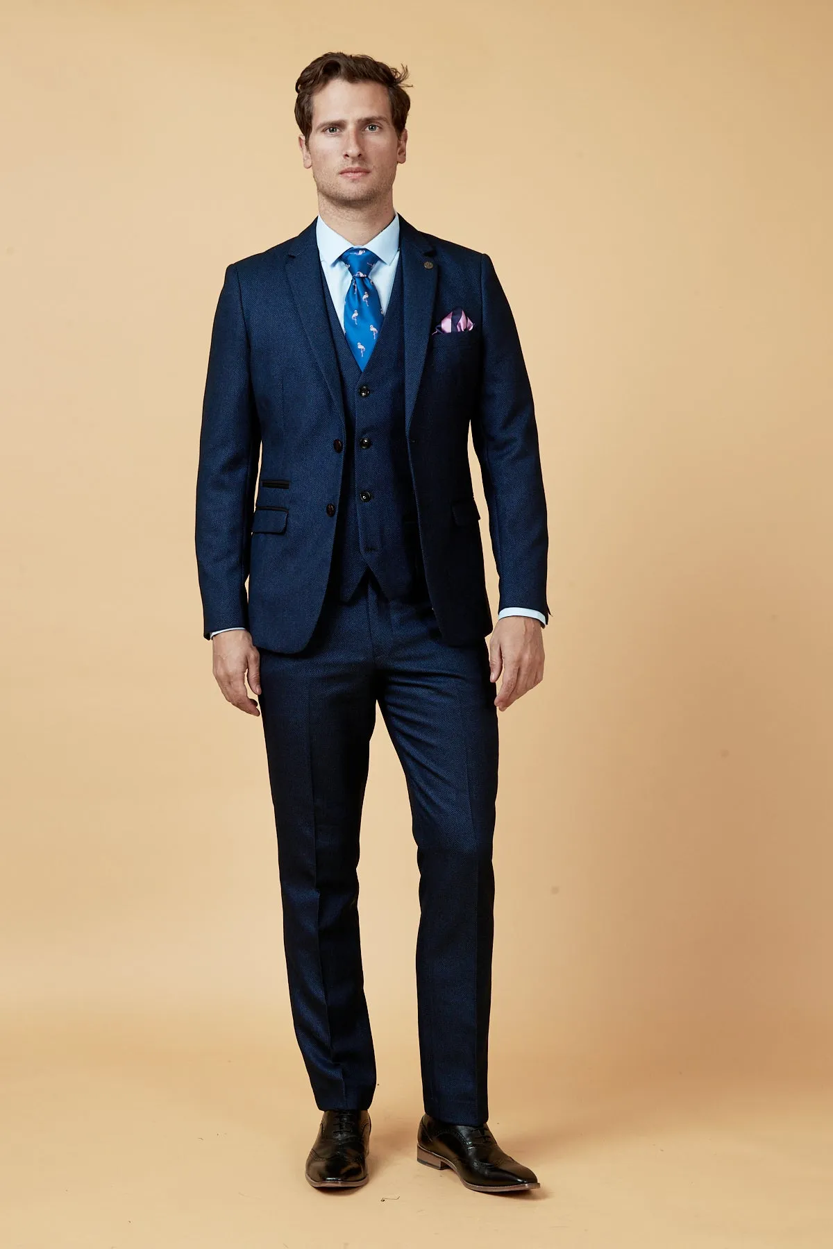 CALLUM - Blue Three Piece Suit