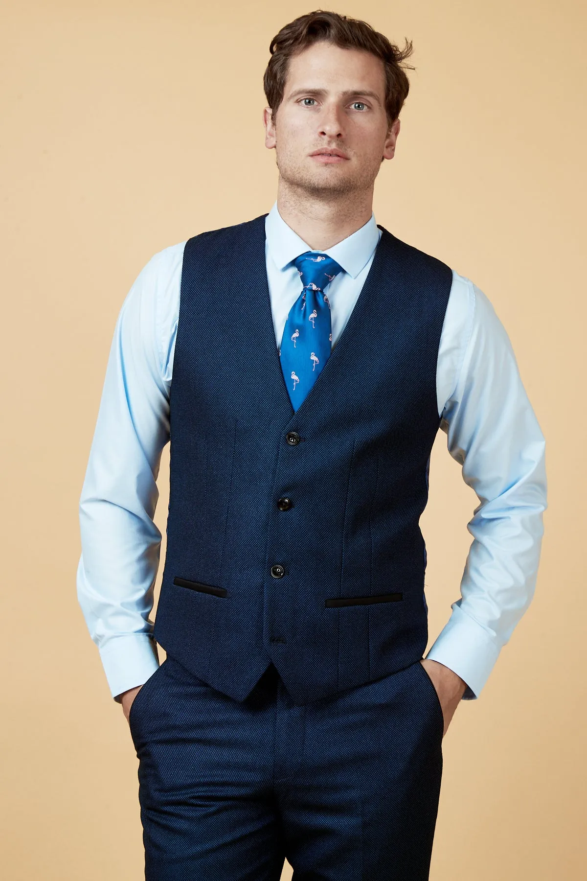 CALLUM - Blue Three Piece Suit