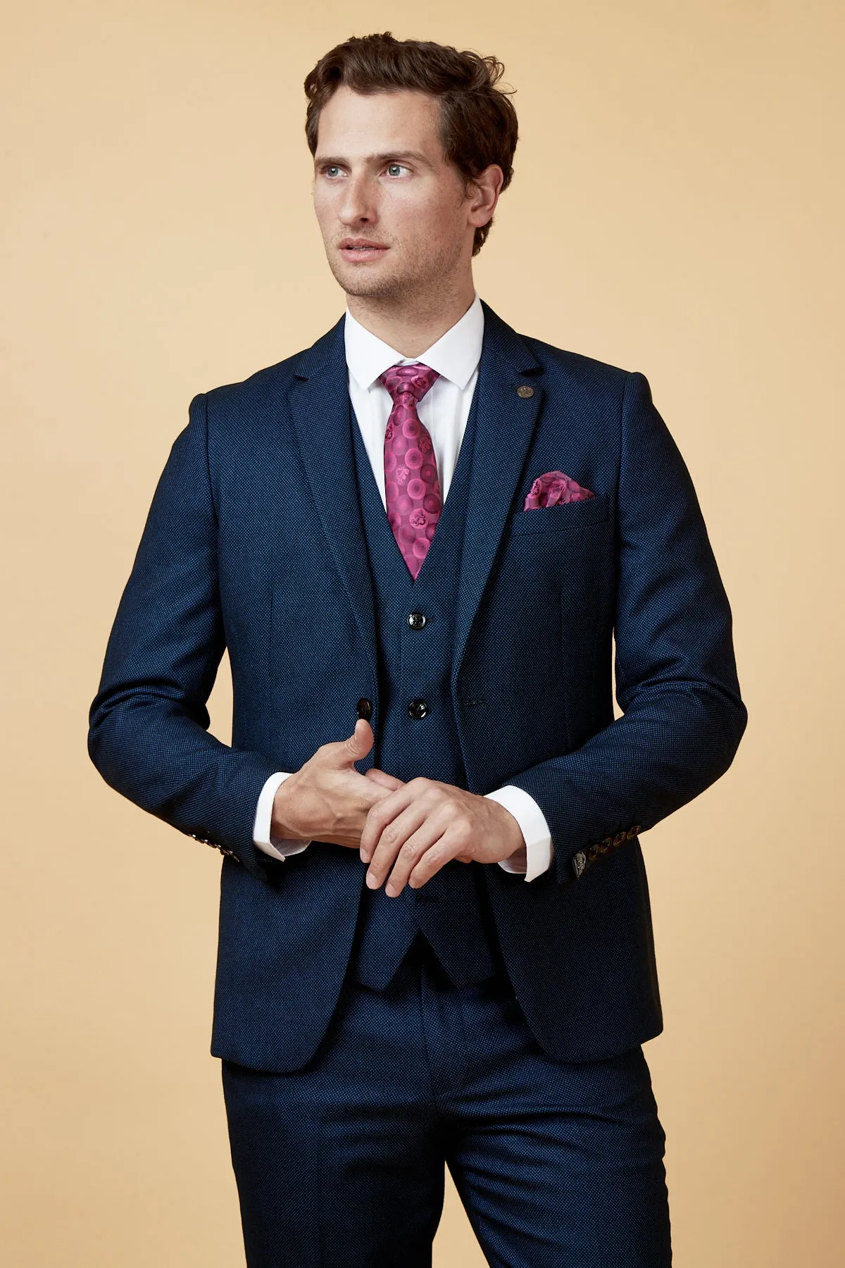 CALLUM - Blue Three Piece Suit