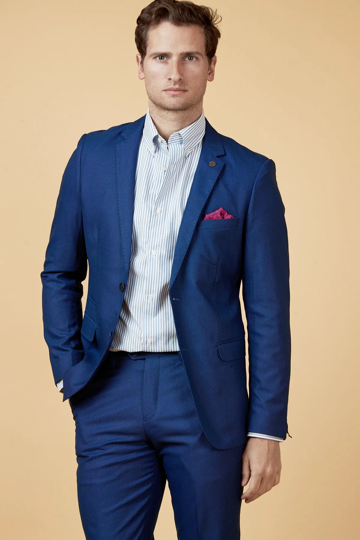 DANNY - Royal Blue Two Piece Suit