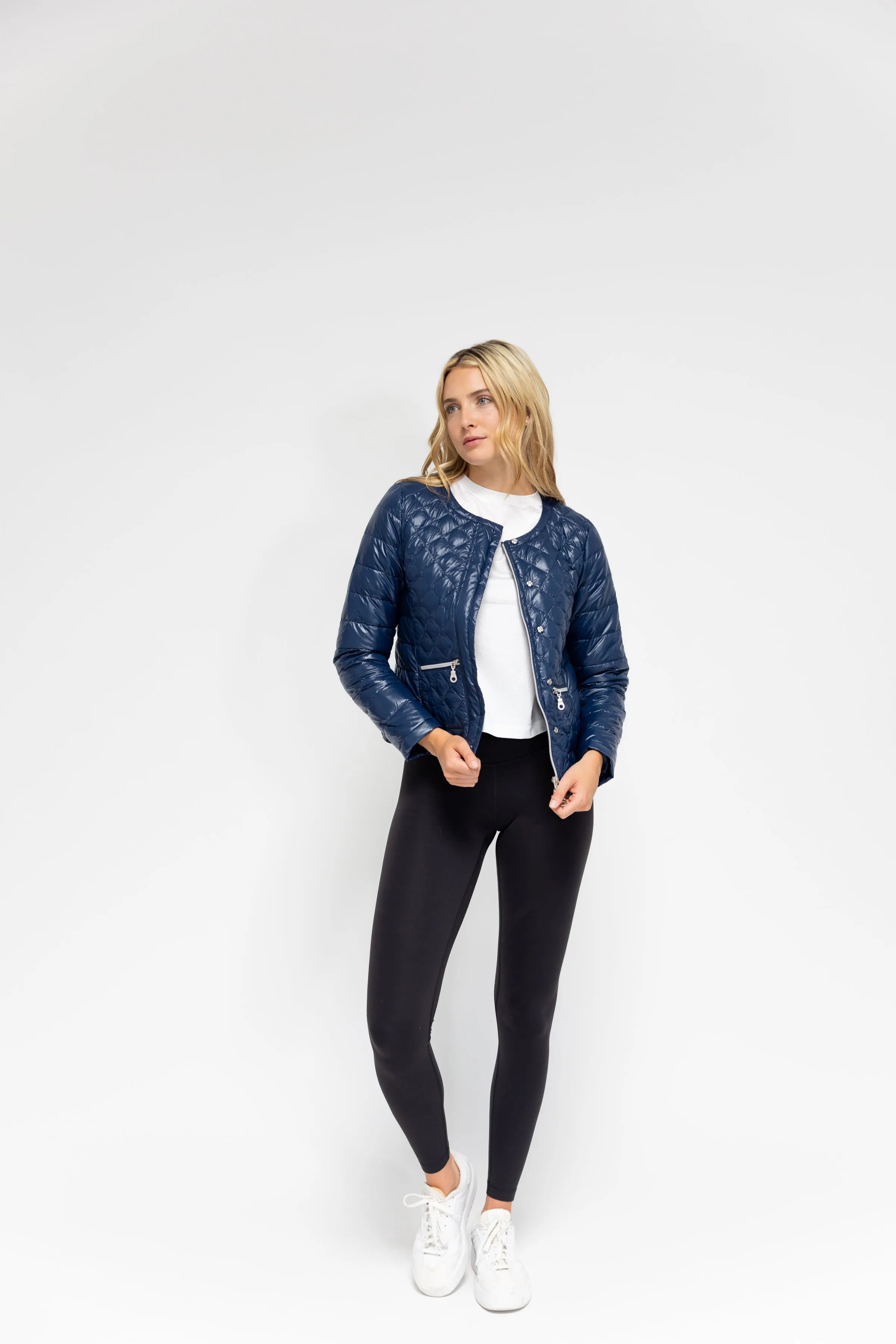 Diamond Quilted Travel Jacket