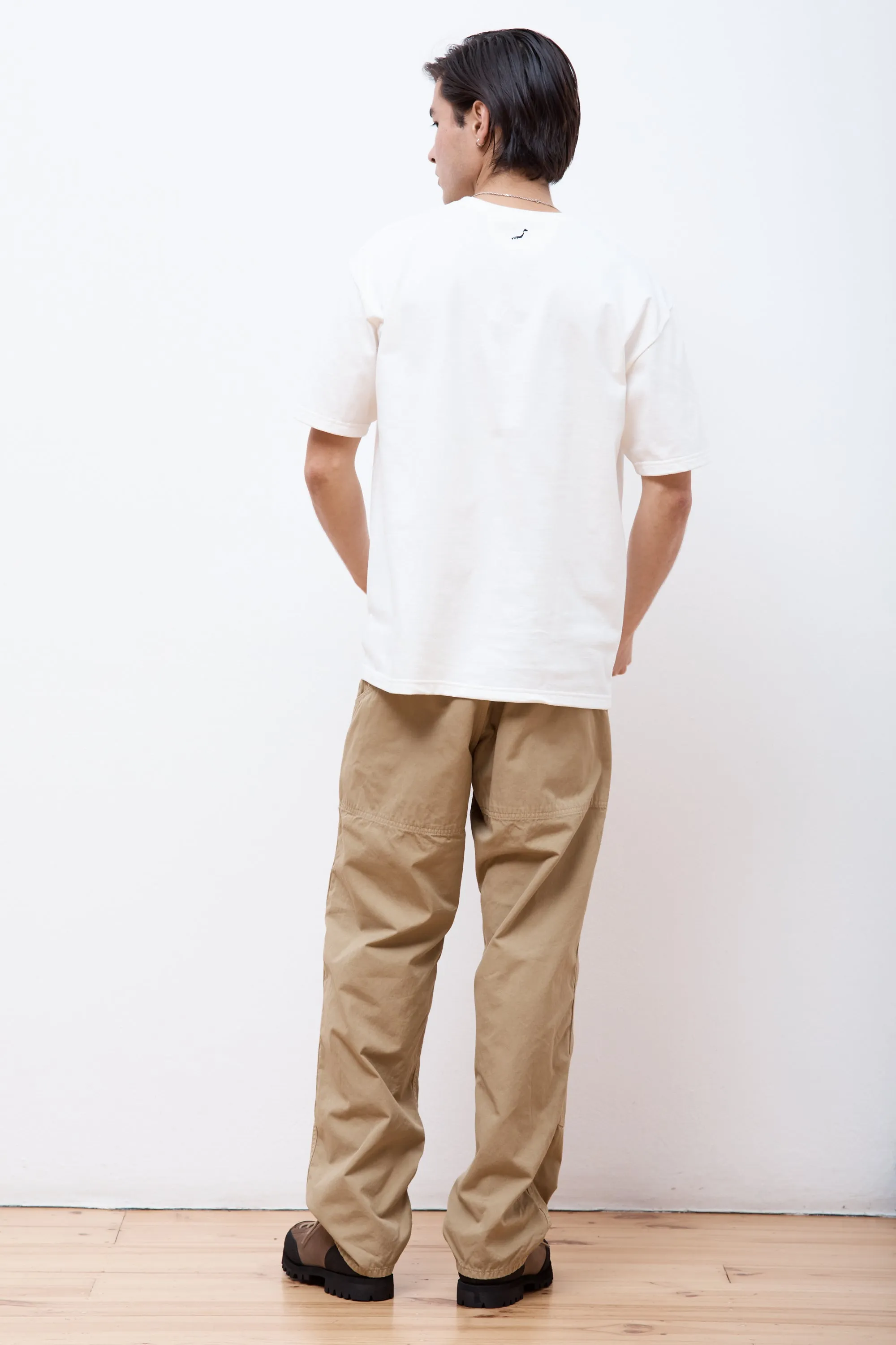 Double Knee Utility Work Pants Khaki