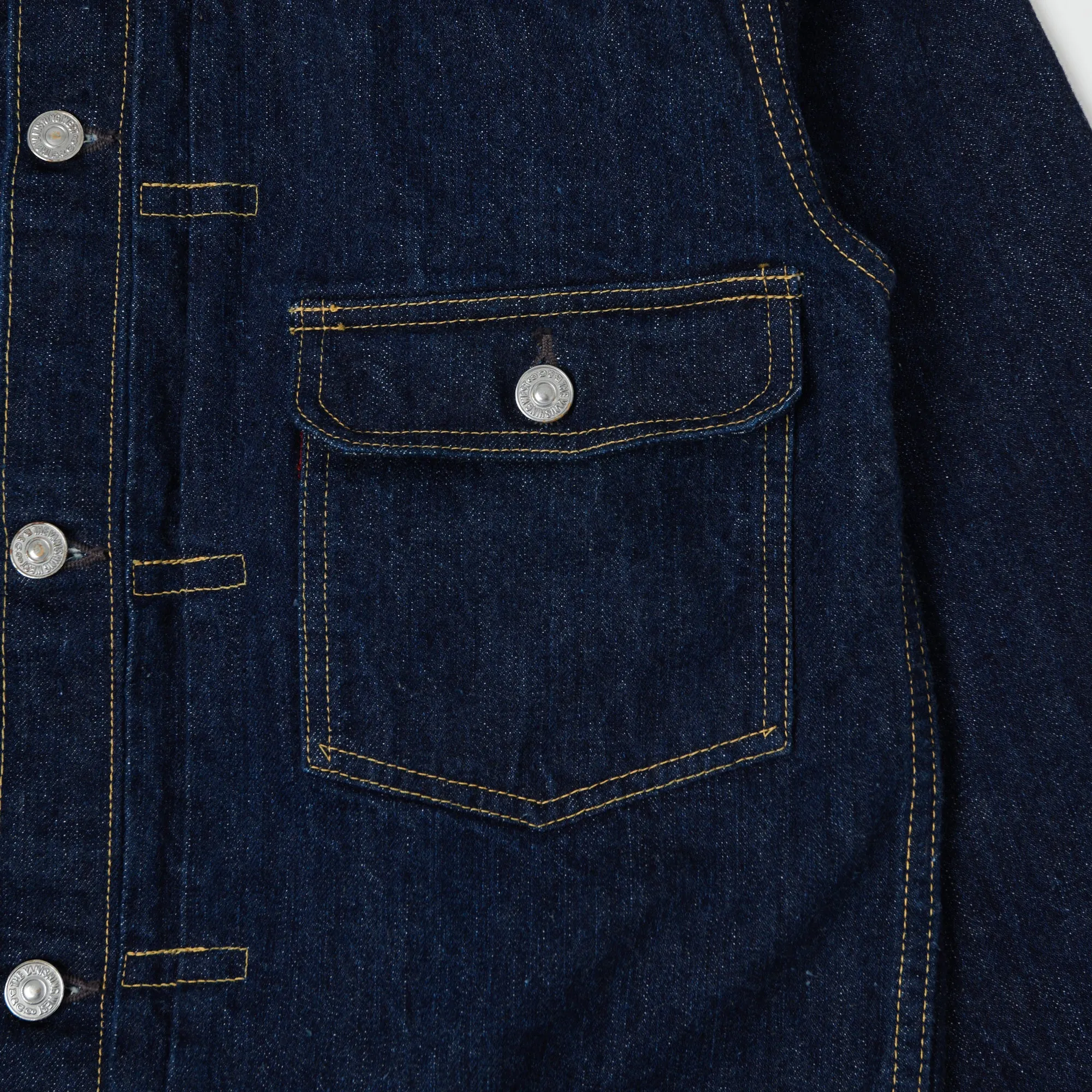 Freewheelers 506XX The Vanishing West Type-I Denim Jacket - One Wash Finish, Vintage Style