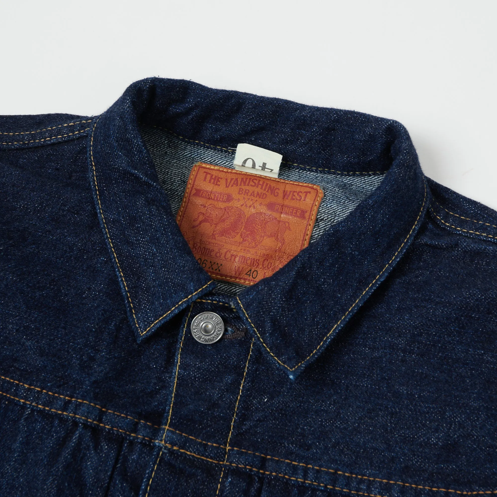 Freewheelers 506XX The Vanishing West Type-I Denim Jacket - One Wash Finish, Vintage Style