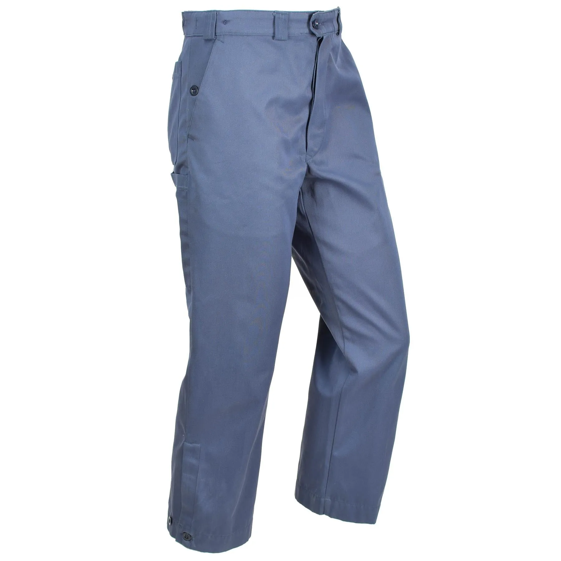 Genuine Swiss Civil Defense Trousers Blue Pants Combat Switzerland Military NEW