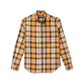 Gitman Brothers Vintage Orange Broken Dobby Check