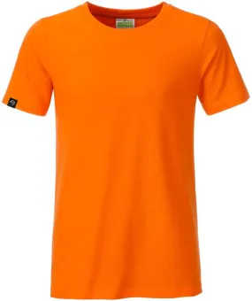 JAN 8008B ― Kinder/Jungen Bio-Baumwolle T-Shirt - Orange