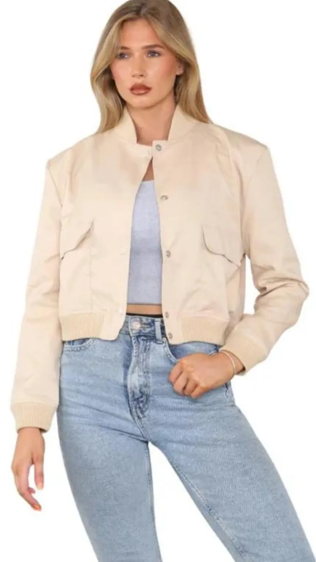 Lizzy - Stone Bomber Jacketh