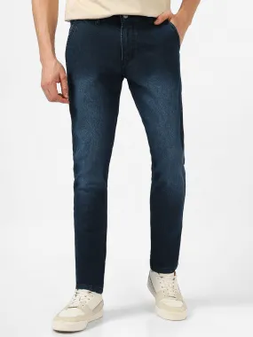 Men's Blue Slim Fit Stretchable Jeans