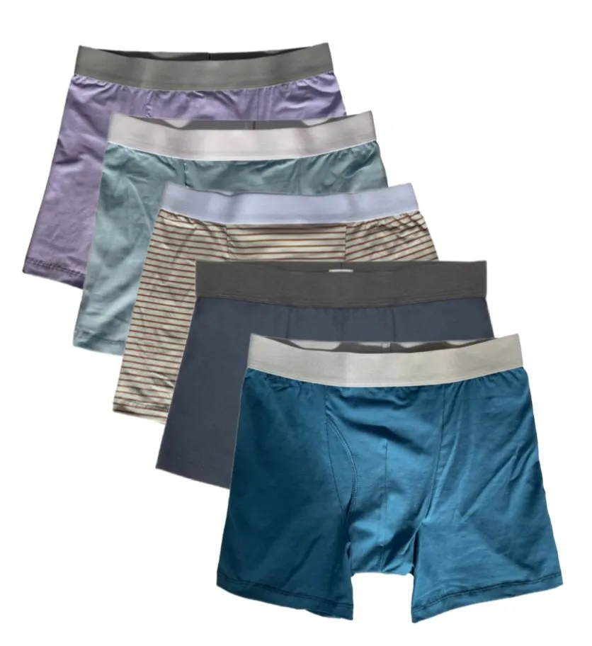 Multicolour Organic Cotton Jersey Boxer Pack