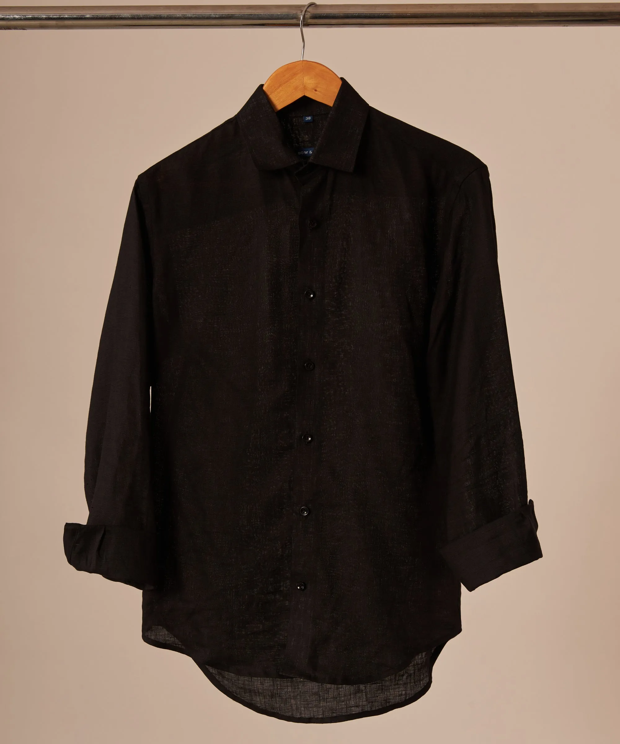 Onyx Linen Shirt