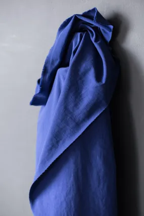 Organic Cotton Sanded Twill - Prussian Blue