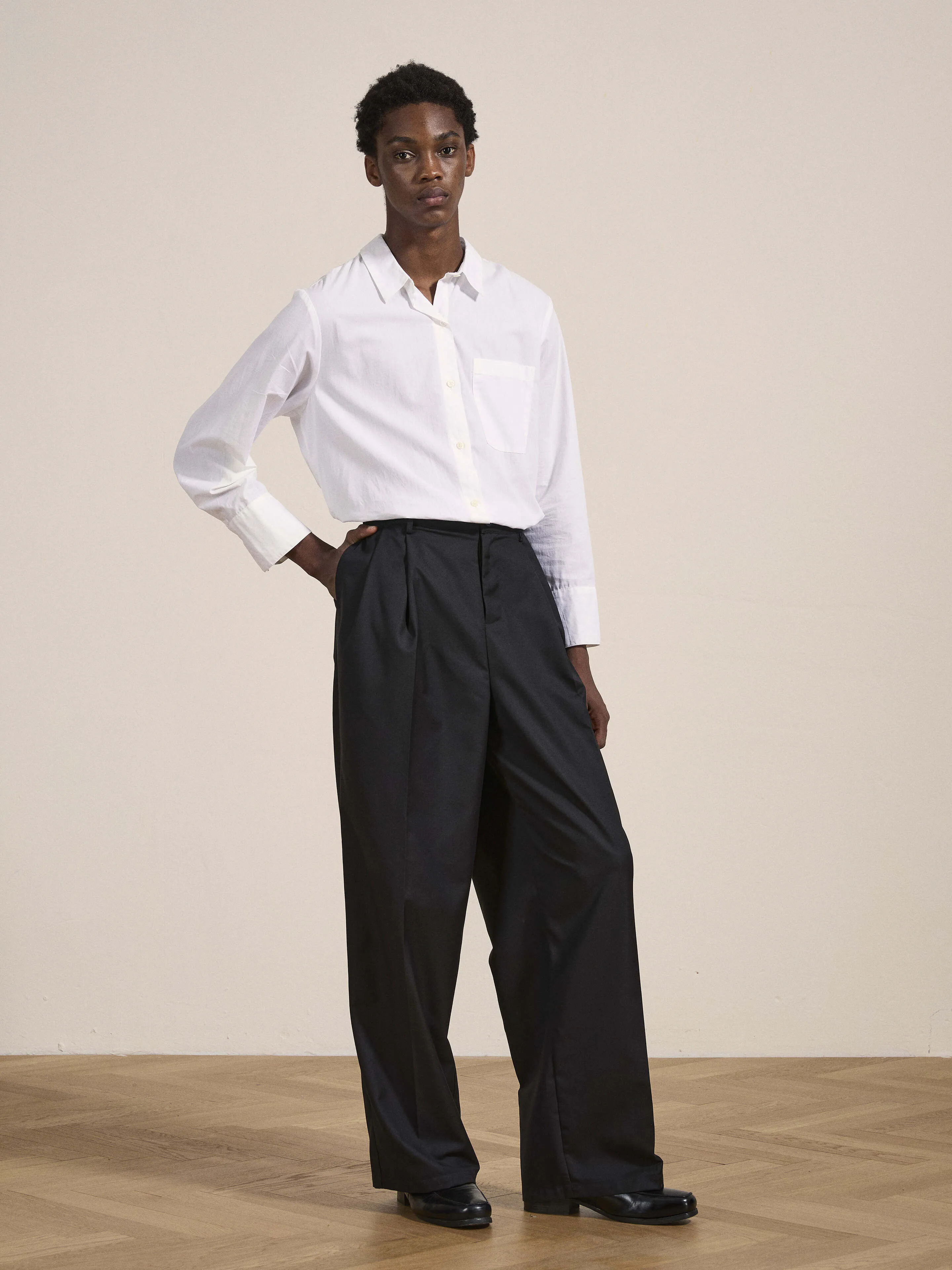 Pleated Trousers