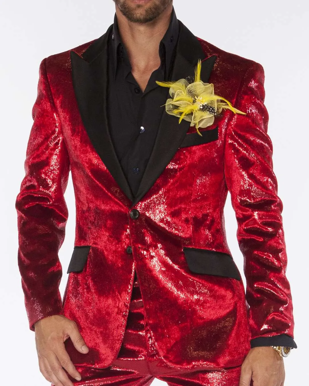 Prom Blazer, Tap Red - Tuxedo - Prom