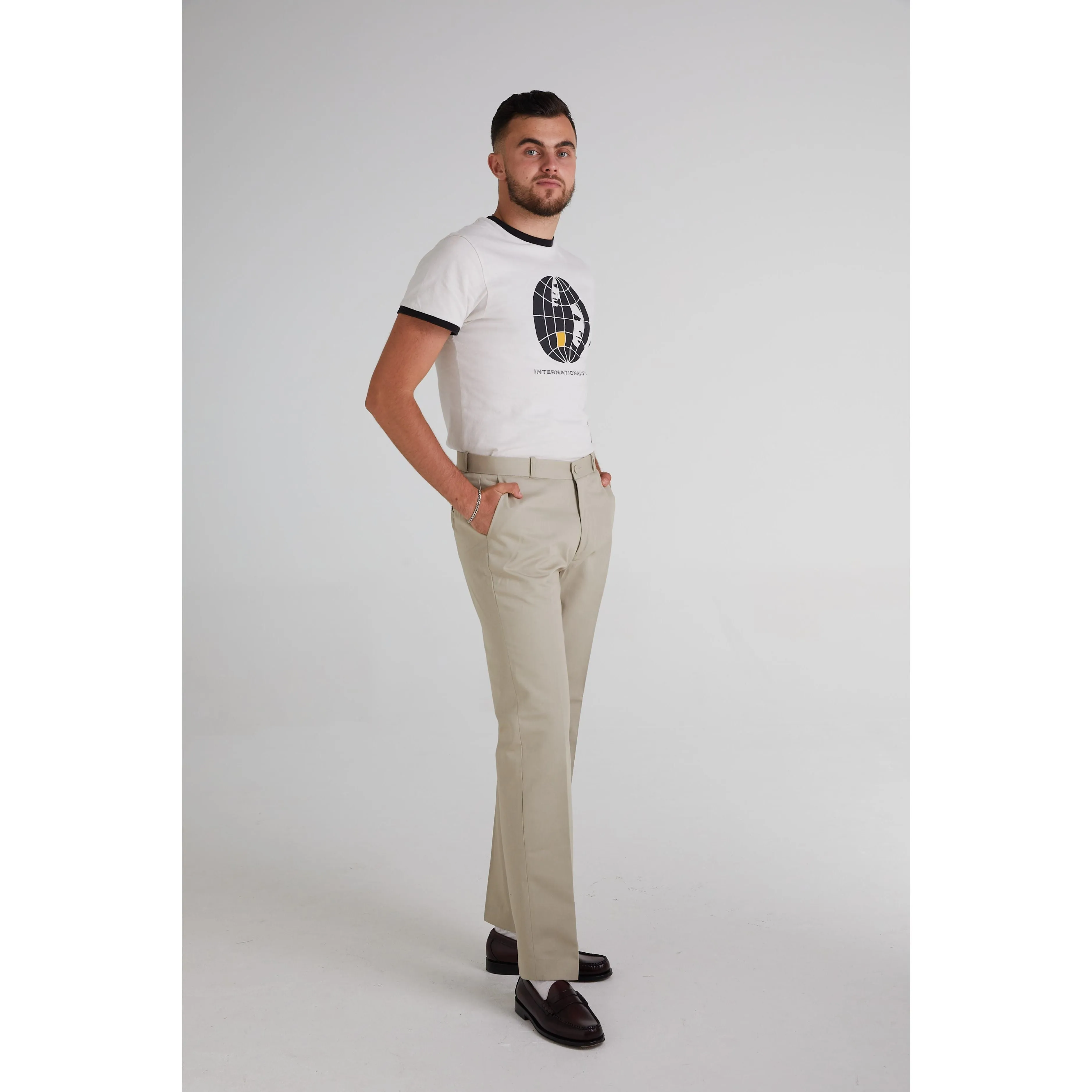 Relco - Sta Press Khaki - Trousers