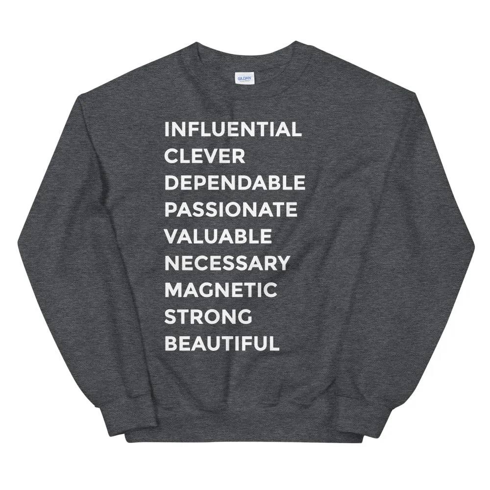 Statement Sweatshirt- Gray 1