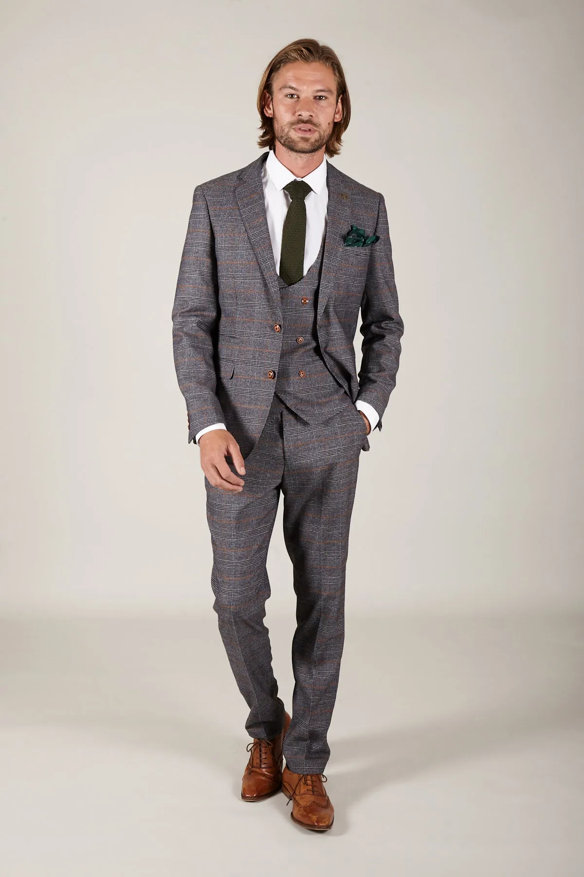 The Everton Collection | Dominic Calvert-Lewin In The JENSON Grey Suit