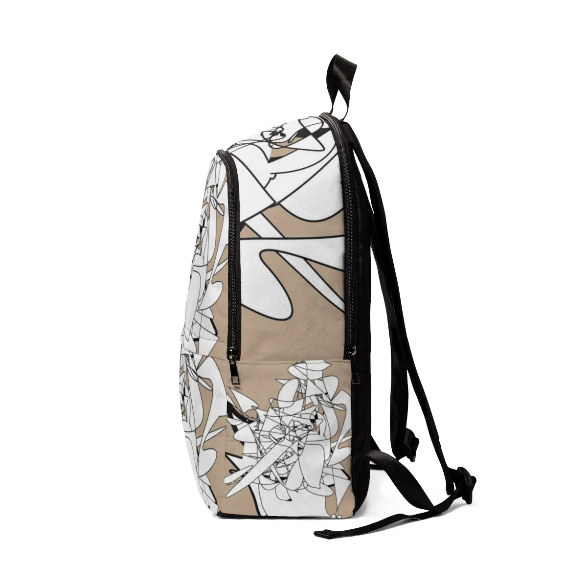 Unisex Fabric Backpack